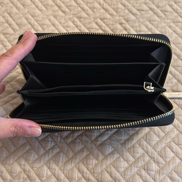 KS ♠️ large continental wallet glitter black - Picture 4 of 5